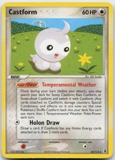 Castform 34/113 Uncommon Delta Species Pokemon MP on eBay