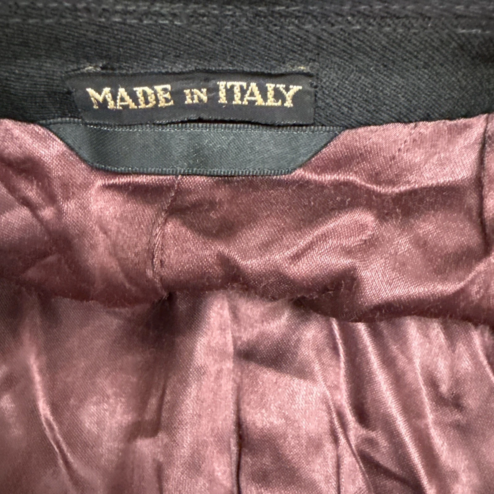 VTG Italian 60s Wool Overcoat Trench Gino di Firenze Size 40R *See Description image 5