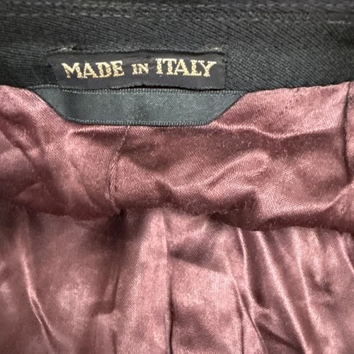 VTG Italian 60s Wool Overcoat Trench Gino di Firenze Size 40R *See Description image 5
