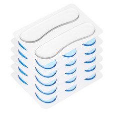 Drum Dampeners Drum Gel Silicone Blue for Drums Tone Control 32 Pcs