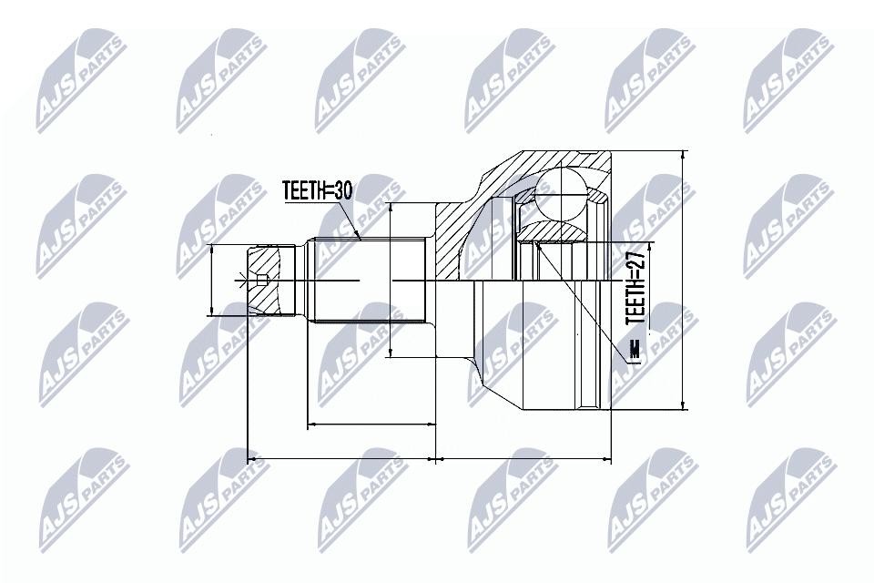 Joint Set, Drive Shaft/Outer Compatible With BMW 3 E46 4WD 99-05 OE Zu Vergl.: 3 - Image 11