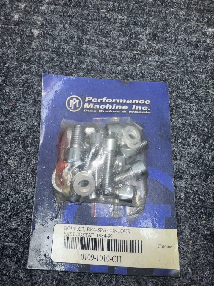 BOLT KIT, BPA/SPA CONTOUR FXST SOFTAIL 1984-99 Chrome 0109-1010-CH - Image 2 of 2