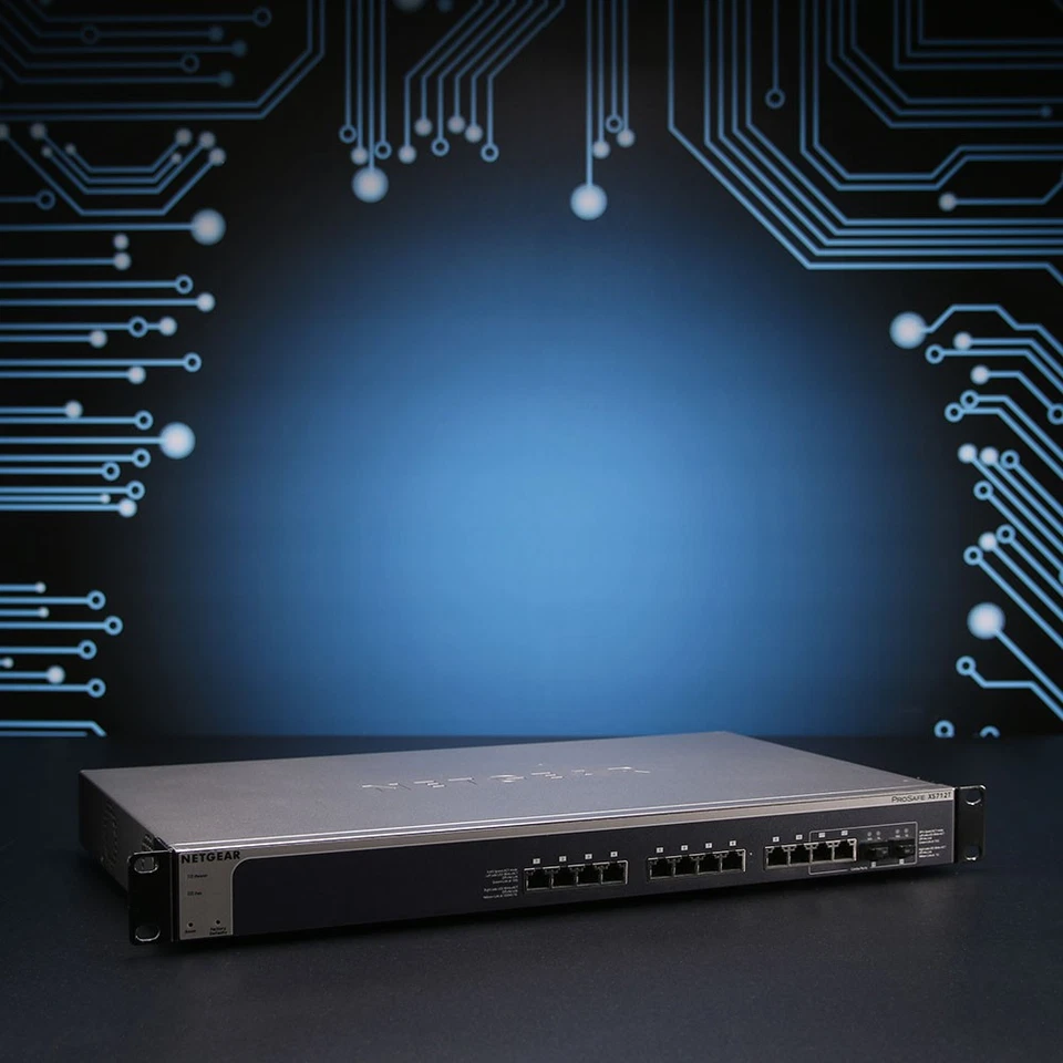 NetGear XS712T Smart Managed Switch // 12x GbE, 2x SFP+