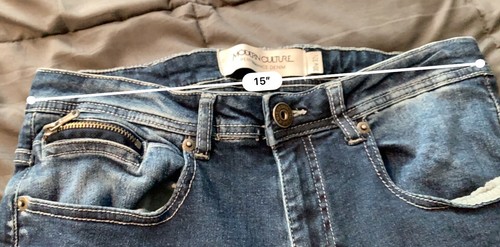 Modern Culture Jeans Mens Size 30x 32 Performance Denim Skinny Leg Distressed - Picture 7 of 10