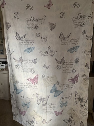 Single Reversible Duvet Cover + Pillowcase Butterflies READ DESCRIPTION - 第 1/8 張圖片