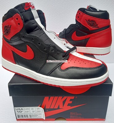 DS Nike Air Jordan 1 Retro High  861428-061 Homage to Home Non-numbered Sz. 10.5