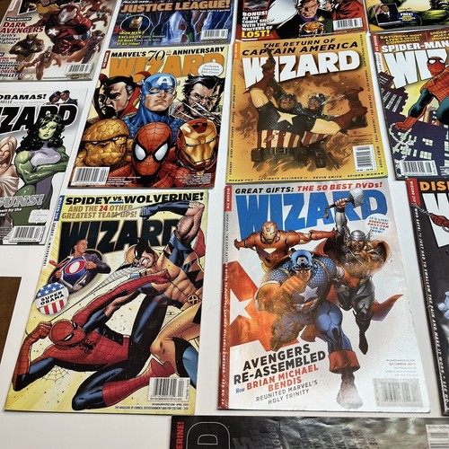 Posten 14 Vintage Wizard Comics 2009 Ausgaben # 208, 209, 210, 211, 212, 213, 214, etc. - Bild 6 von 13