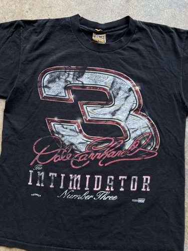 Vintage Dale Earnhardt #3 The Intimidator Nascar Gold Nutmeg T Shirt Size Large - Picture 2 of 6