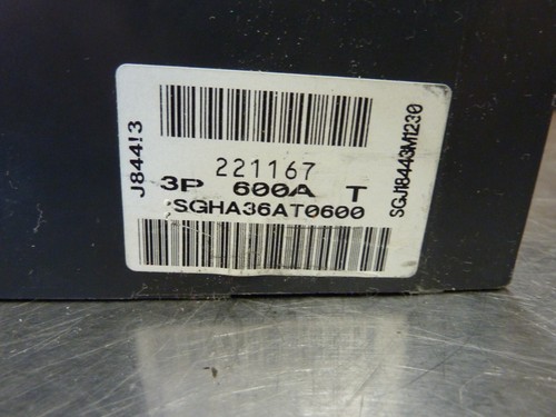 Disyuntor GE General Electric SGHA36AT0600 600A 3P 600V 25KA (30614) - Imagen 9 de 10