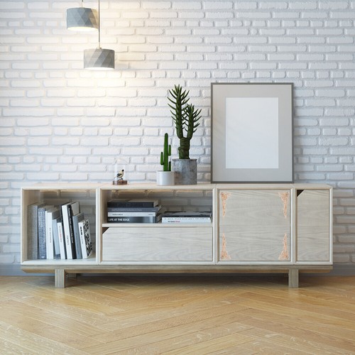 4pcs Unpainted Furniture Corner Applique Craft Wooden Appliques Decoration Decal - Bild 6 von 12