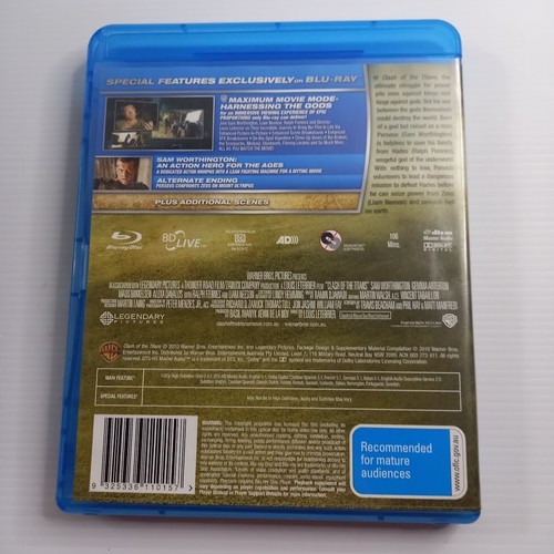 Clash of the Titans - Blu-Ray - - Region B Includes alternate ending rated M - Picture 4 of 6