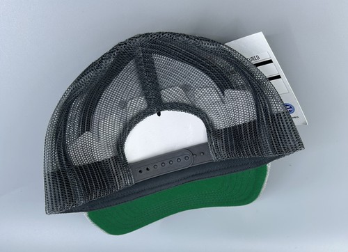 Del Taco Gray Heathered Snapback Mesh Trucker Cap America Hat NWT - Picture 5 of 7