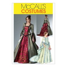 McCall's Hist Costumes Sewing Pattern M6097