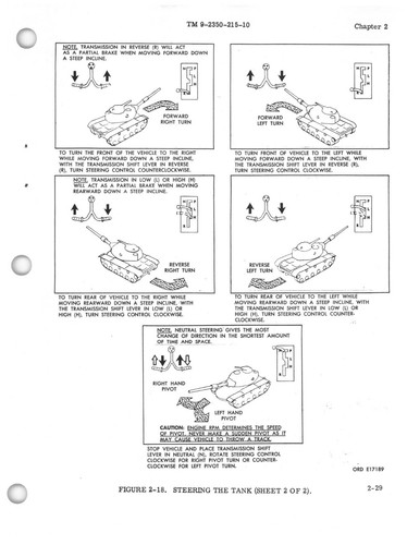 REPRINT M60 MAIN BATTLE TANK OPERATORS' MANUAL 1965 460p TM 9-2350-215-10 - Bild 7 von 12