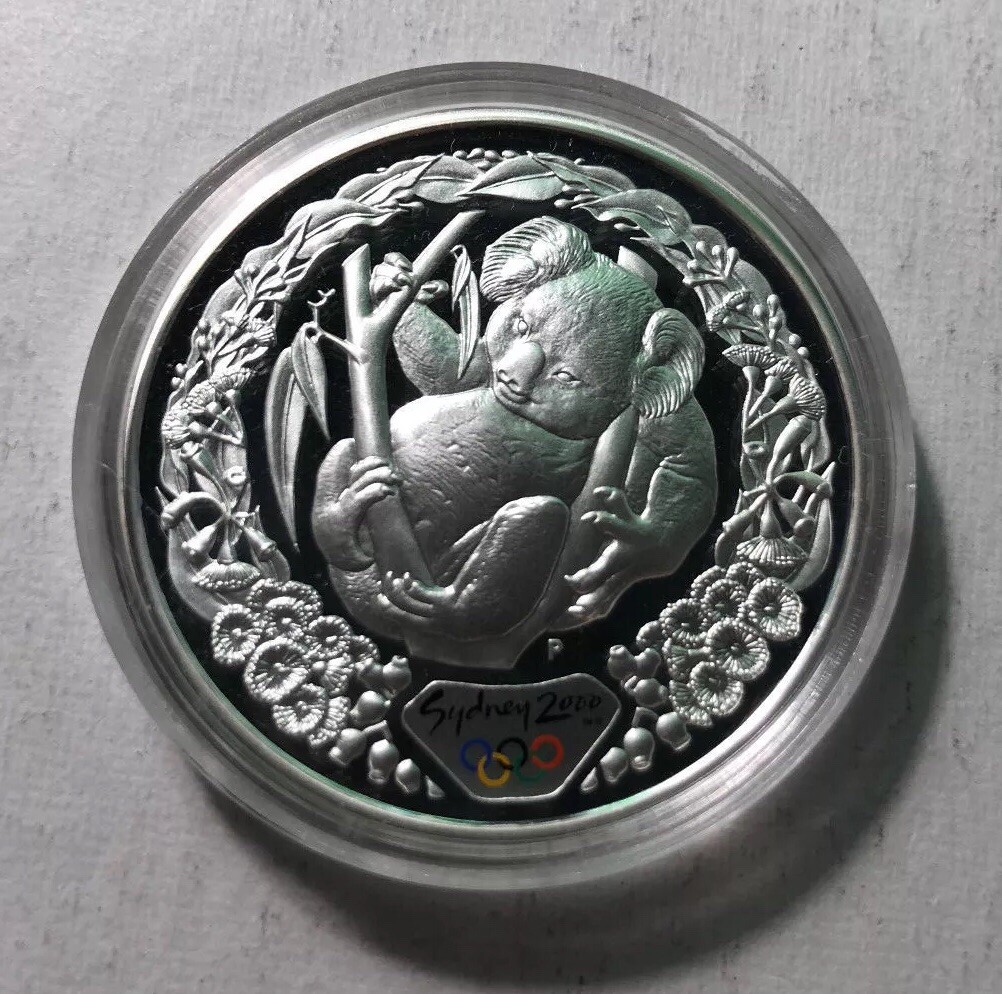 2000 Australian $5 Sydney Olympics Koala 1 Oz Silver Coin, BU | eBay