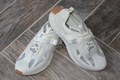 AWESOME Men's White Sneakers REEBOK Kinetica Zig Concept Size 7.5 $180 NEW