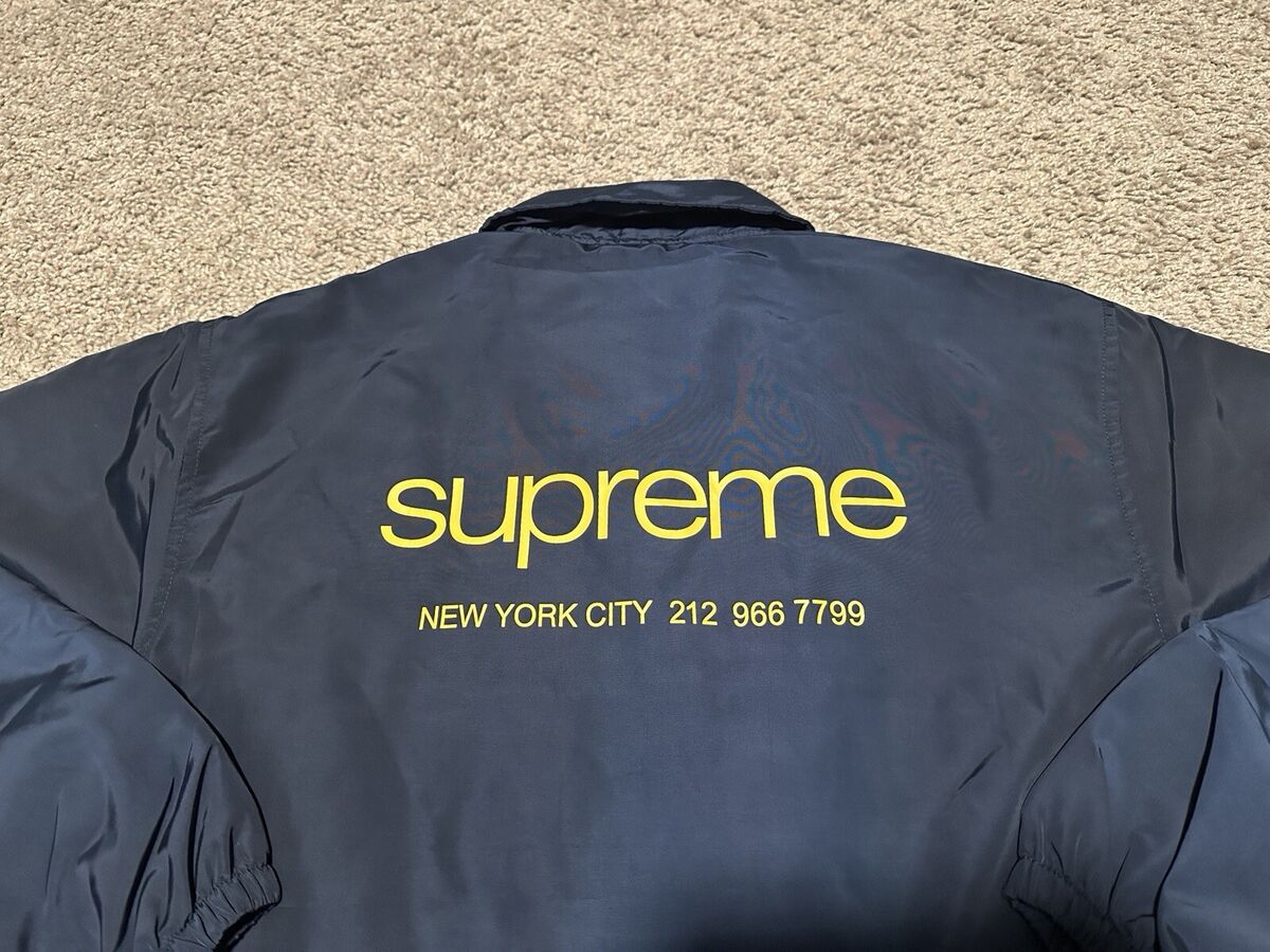 Supreme NYC Coaches jacket Size S | eBay Supreme NYC Coaches jacket Size S | eBay