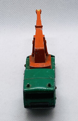 Matchbox by Lesney - 8 Wheel Crane - No 30 - Green and Matchbox by Lesney - 8 Wheel Crane - No 30 - Green and