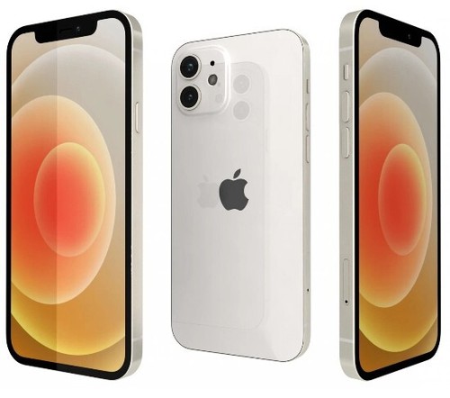 Apple iPhone 12 - 64 GB - White (Boost Mobile Only) Open Box - Afbeelding 2 van 3