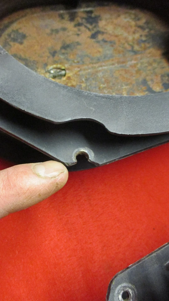 Par de puertas de ventilación de aire fresco Oldsmobile Kick Panel 1961-1964 Starfire 98 Dynamic 88 Foto 4 de 4