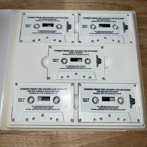 Comedy From the Golden Age of Radio Boxed Set of 19 Audio Cassettes 57 Programs - Picture 4 of 4