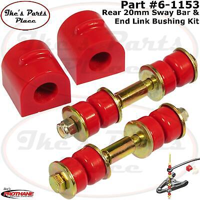 Prothane 6-1114-BL Black 16 mm Rear Sway Bar Bushing Kit Prothane 6-1114-BL Black 16 mm Rear Sway Bar Bushing Kit