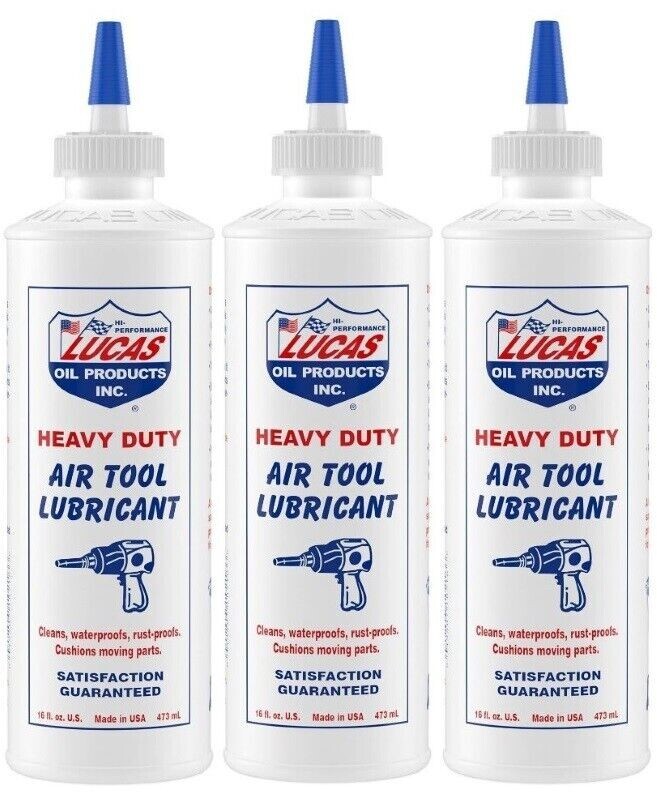Lucas Oil Impact Wrench Air Tool Lubricant 16 oz 1 Pint Bottle 10216 (3