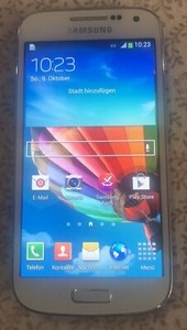 Samsung  Galaxy S4 mini GT-I9195 - 8GB - Weiss (Ohne Simlock) Smartphone