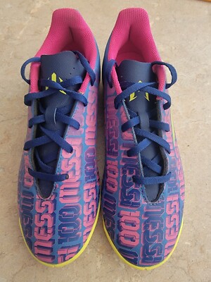 Adidas X Speedflow Messi 4 INDOOR YOUTH Size 6 Multi-Colored