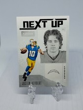 2020 PANINI PLAYBOOK JUSTIN HERBERT NEXT UP ROOKIE #NU-3 CHARGERS