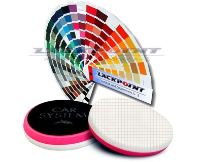 2x Stück CS Finish Quadra Pad C-10 Polierpad 85mm Politur Autolack Lackpoint ne