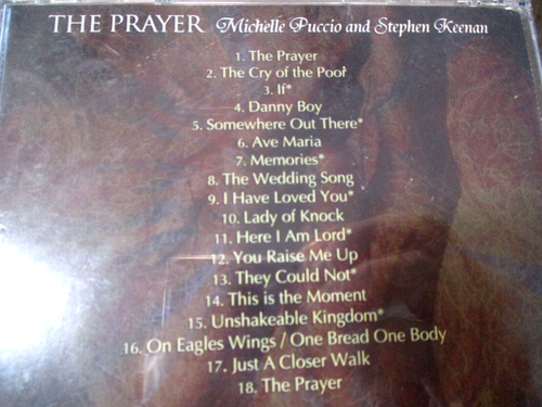 THE PRAYER Michelle Puccio and Stephen Keenan sealed CD 2009 - Foto 4 di 6