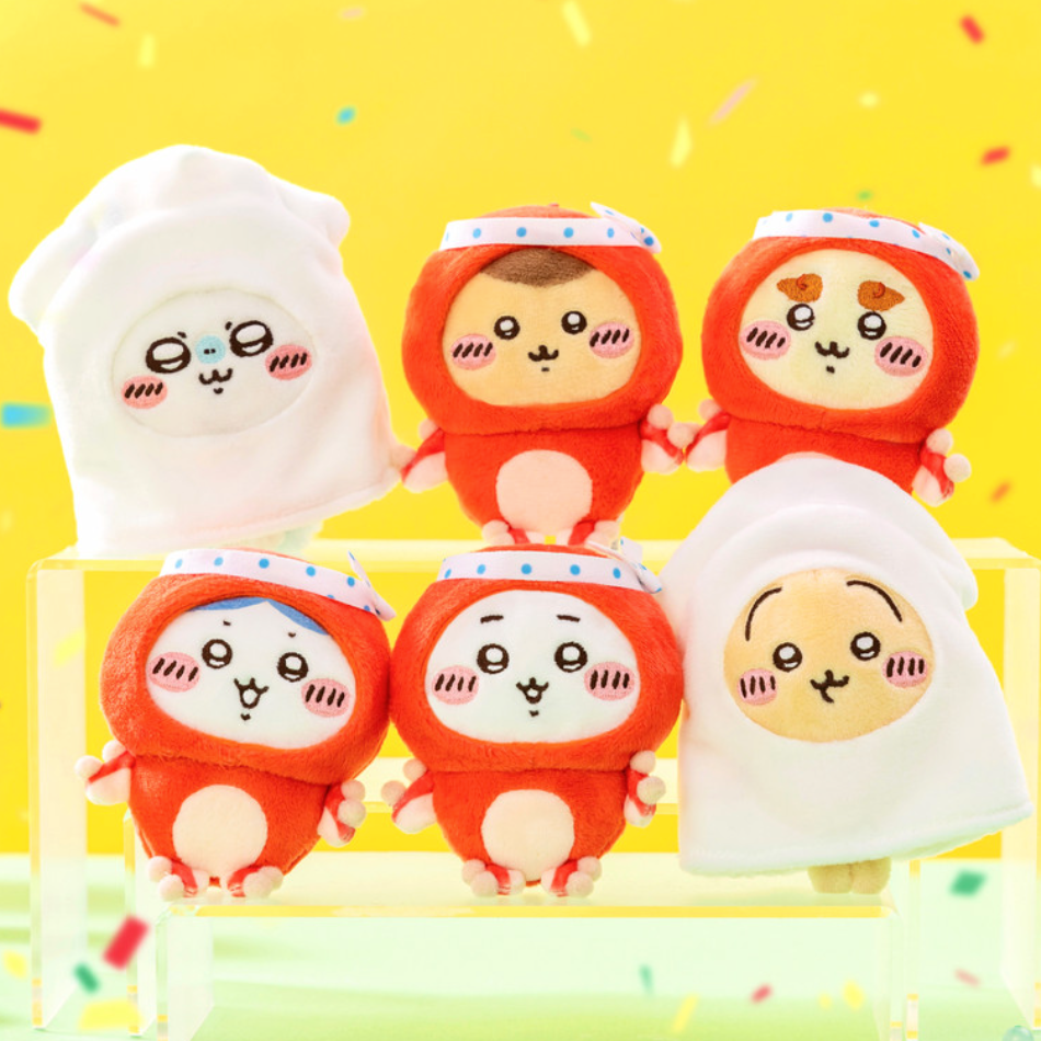 Chiikawa Tako Ika Kuji Octopus Squid Lottery Tako Ika Plush Mascot