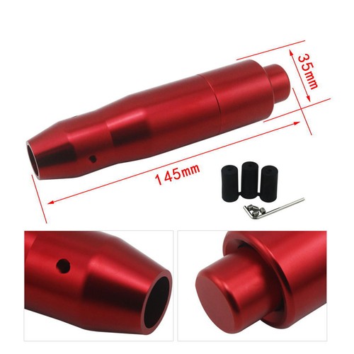 Aluminum Metal Car Automatic Gear Stick Shift Knob Shifter Lever With Button - Picture 3 of 16