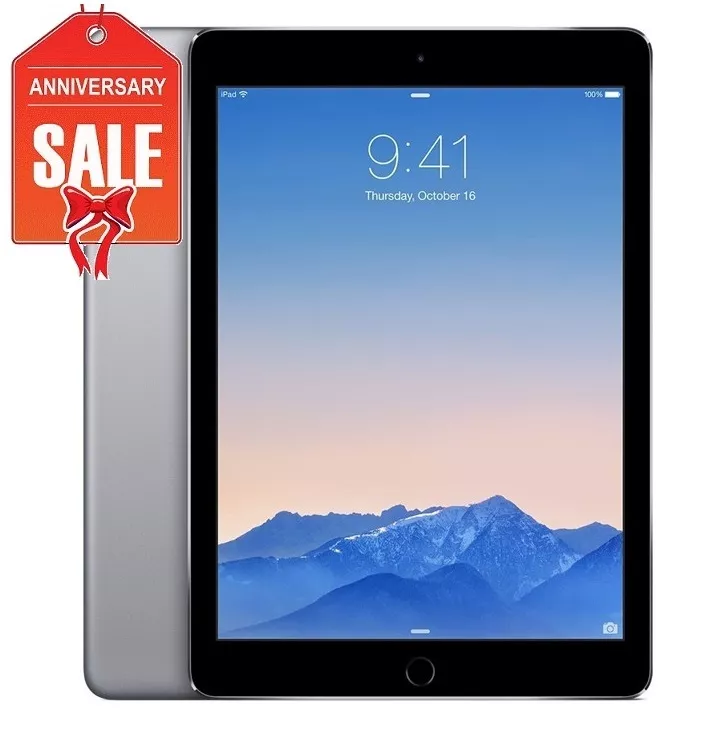 Apple iPad Air 1st Gen 16GB, Wi-Fi, 9.7in - Space Gray - Good