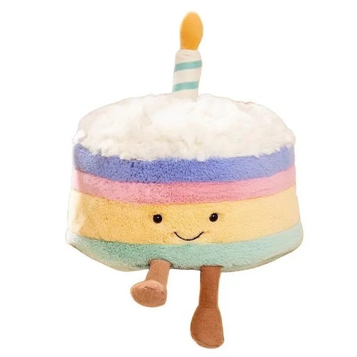 Jelly Cat Birthday Cake Plush Toy Doll Cute and Fun Girlfriend Holiday Gift - Picture 6 of 6