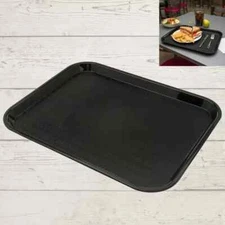 Carlisle Foodservice Products Cafe Plastic Fast Food Tray 14" X 18" Black