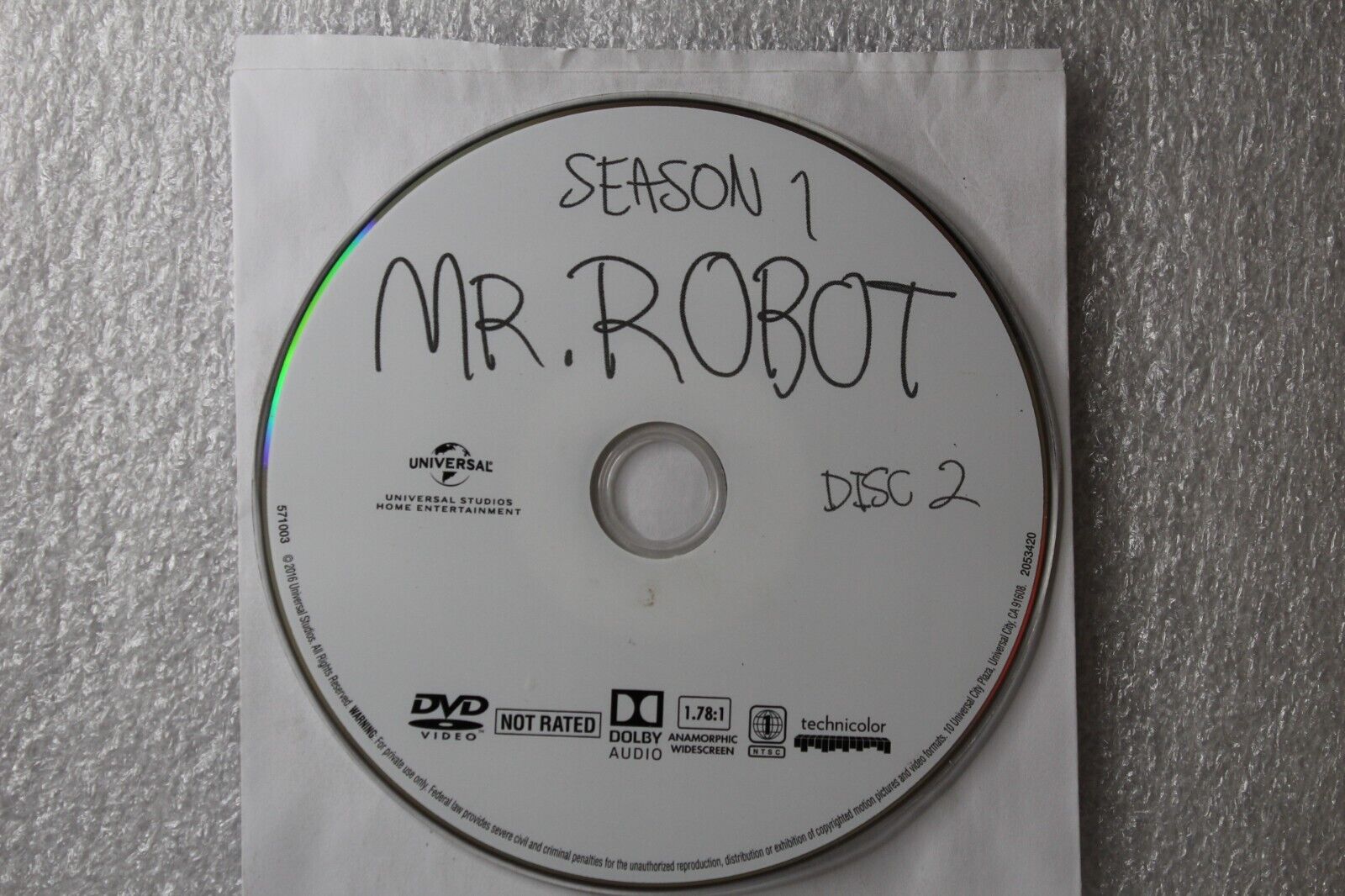 What time will Mr. Robot season 2 be on  Video?