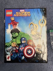 LEGO Marvel 6869 Quintet Aerial Battle 100% Complete W/Instructions & Comic