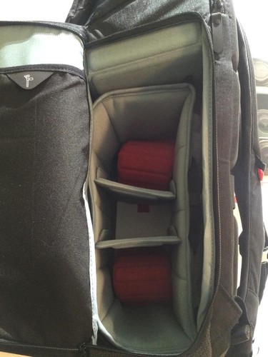 Manfrotto MB CH-BP-50 Chicago Camera Backpack 50 Medium, Dark Gray - Picture 7 of 7