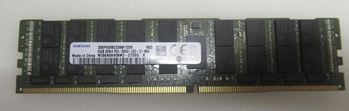 Samsung 64GB (1x64) 4DRx4 PC4-2666V DDR4 ECC Server RAM Memory M386A8K40BM2-CTD - 第 1/1 張圖片