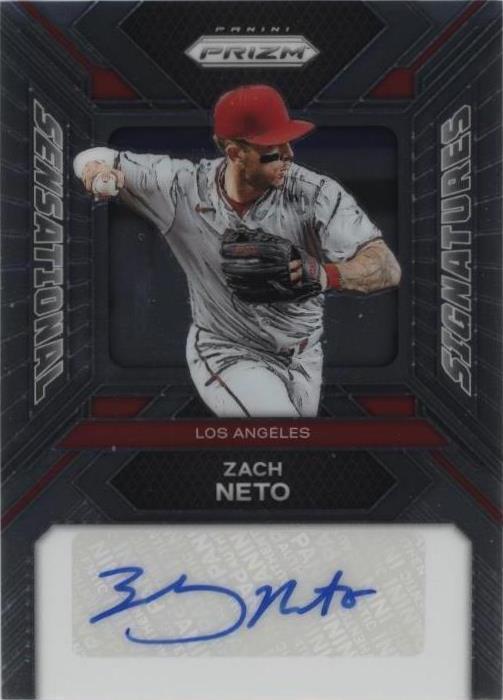 デコ直筆サインカード　PANINI PRIZM 2024 Panini Prizm - Zach Neto #SS-ZN for sale | eBay