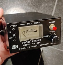 Vintage Pico Peaker Model PP-1450 Satellite Signal Strength Meter