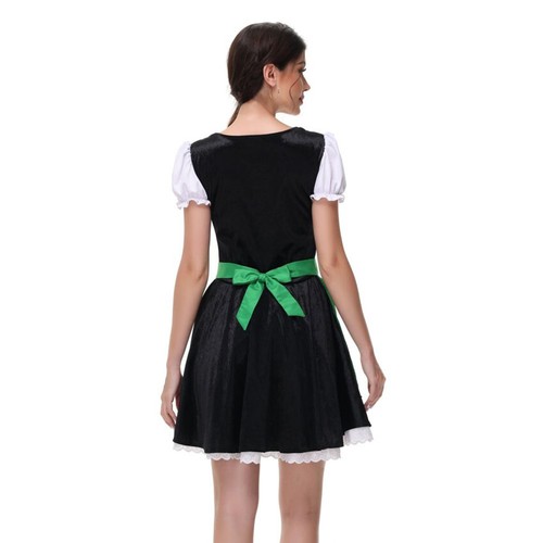 WR15 Alemán Oktoberfest Bávaro Heidi Dirndl Lederhosen Cerveza Mucama Disfraz - Imagen 7 de 13