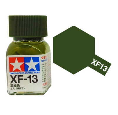 TAMIYA ENAMEL PAINT 80313 XF-13 J.A. GREEN 10ml
