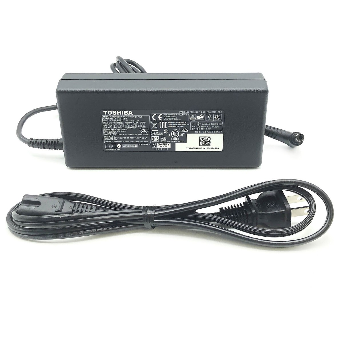 Genuine Toshiba AC Power Supply Adapter for Toshiba P305D