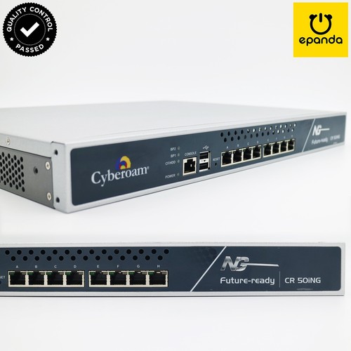 Cyberoam CR50iNG 8-Gigabit Ethernet Port UTM Hardware Firewall - 第 1/11 張圖片