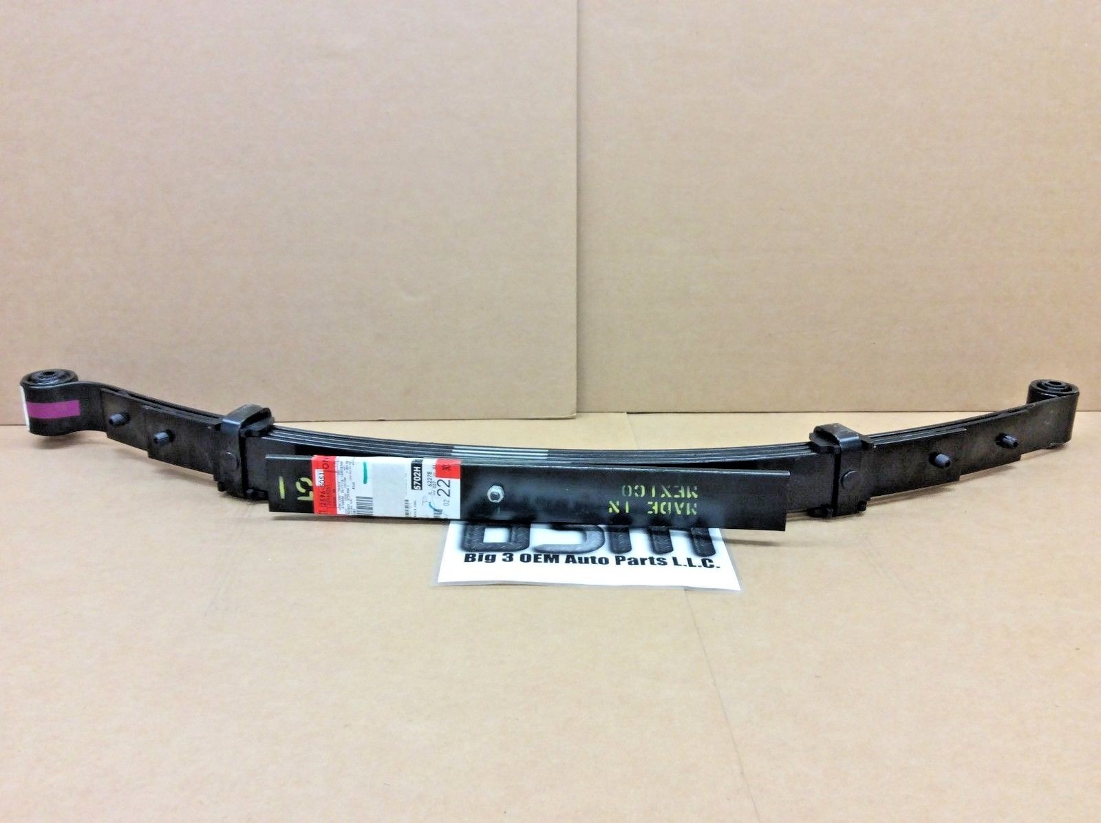 20062010 Hummer H3 Rear Suspension Leaf Spring New OEM 25965051 eBay