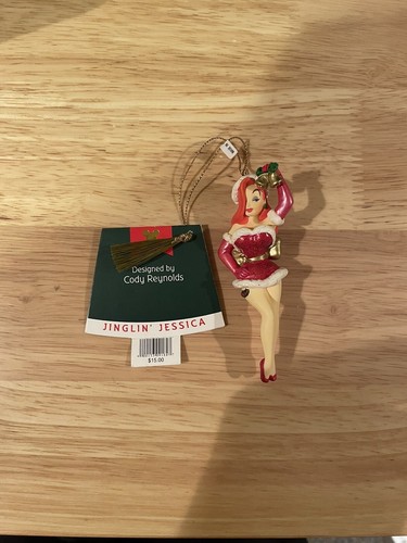 Disney Jinglin Jessica Rabbit Ornament RARE Vintage Christmas Collectibles - Picture 2 of 3