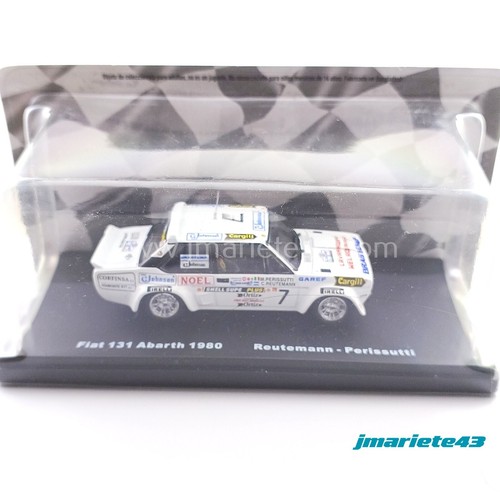 Fiat 131 Abarth #7 C. Reutemann - M. Perissutti Rally Codasur 1980 1:43 - Foto 2 di 7